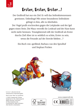 Der Grolltroll ... will Erster sein! (Pappbilderbuch) 
