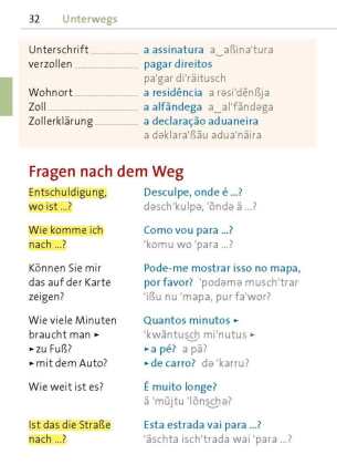 Langenscheidt Universal-Sprachführer Portugiesisch