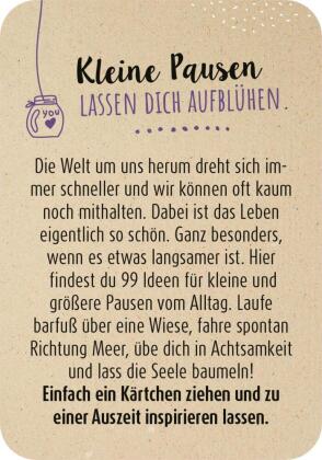99 herrliche Auszeiten für zwischendurch