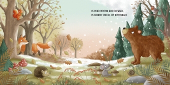 Es wird Winter hier im Wald