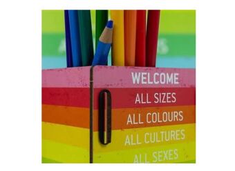 Stiftebox Welcome