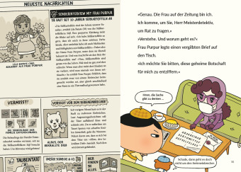 Detektiv Parzival Po (1) - Das Geheimnis der Frau Purpur