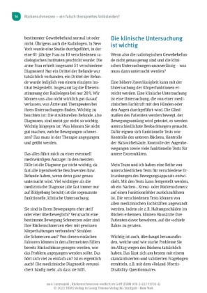 Rückenschmerzen endlich im Griff