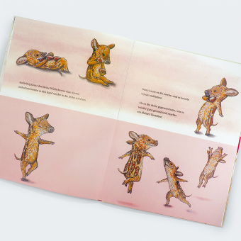 Das kleine Wildschwein und die Krähen 