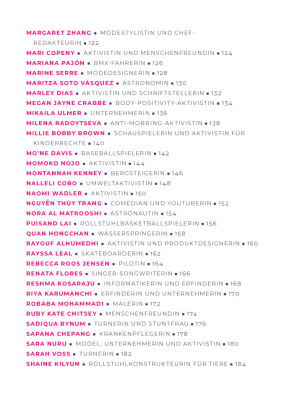 Good Night Stories for Rebel Girls - 100 junge Frauen, die die Welt voranbringen