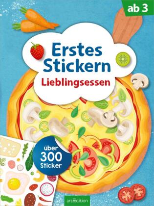 Erstes Stickern - Lieblingsessen