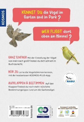 Welcher Gartenvogel ist das? Kindernaturführer
