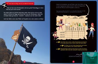 Abenteuer Escape. Ein Rätselheft. Die Schatzinsel - Wer findet den Piratenschatz?