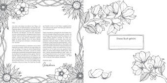 Blütentraum - Florale Motive ausmalen