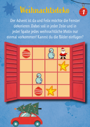 Rätseladventskalender for Kids 2