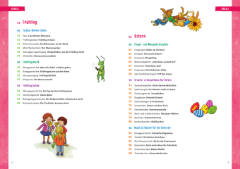 Unsere Feste im Kindergarten - Die schönsten Feier- und Spielideen für Januar bis Juni