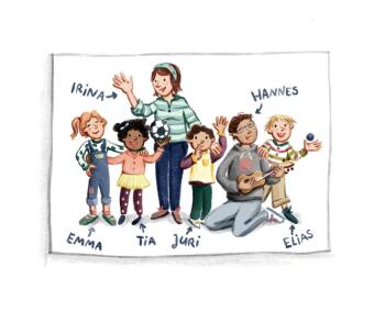 LESEMAUS 164: Wir KiTa-Kinder - Willkommen bei uns!