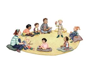 LESEMAUS 164: Wir KiTa-Kinder - Willkommen bei uns!