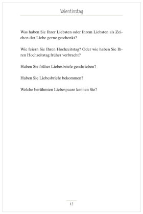 Gesprächsimpulse für jeden Tag