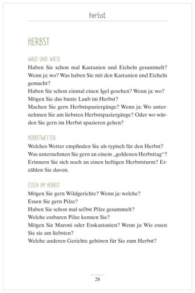 Gesprächsimpulse für jeden Tag