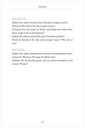 Gesprächsimpulse für jeden Tag