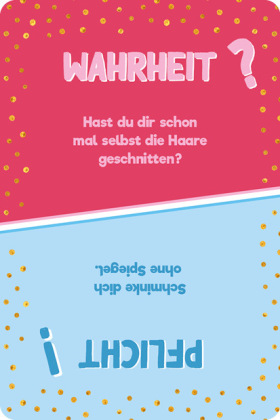 Kartenspiel: Wahrheit oder Pflicht - Girls Only!