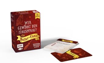 Kartenspiel: Wer gewinnt den Hauspokal? Das Partyspiel für alle Harry Potter-Fans