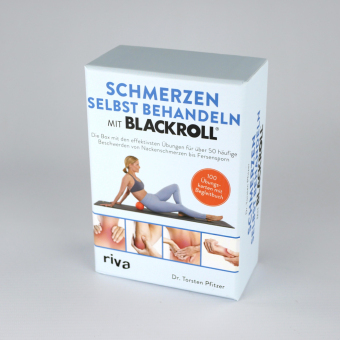 Schmerzen selbst behandeln mit BLACKROLL® - Kartenset