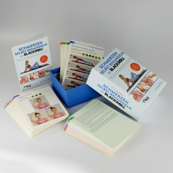 Schmerzen selbst behandeln mit BLACKROLL® - Kartenset