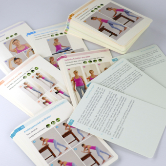 Schmerzen selbst behandeln mit BLACKROLL® - Kartenset