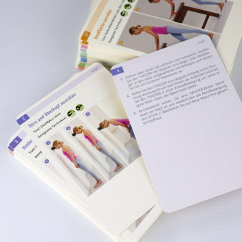 Schmerzen selbst behandeln mit BLACKROLL® - Kartenset