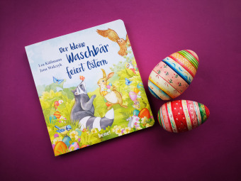 Der kleine Waschbär feiert Ostern