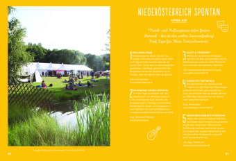 Spontan mit Plan - Niederösterreich