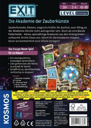 EXIT® - Das Spiel: Die Akademie der Zauberkünstler