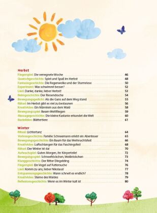 Jahreszeiten erleben im Kita-Morgenkreis