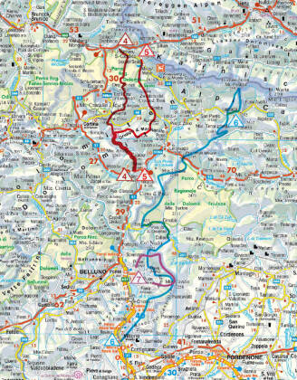 Dolomiten Höhenwege 4-7