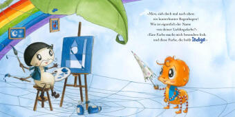 Die kleine Spinne Widerlich und die Regenbogenfarben (Pappbilderbuch)