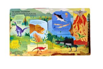 Aufgeklappt und viel entdeckt! Bei den Dinosauriern