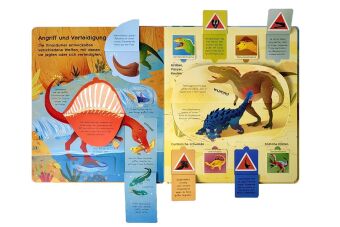 Aufgeklappt und viel entdeckt! Bei den Dinosauriern