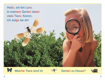 SUPERLESER! Wer versteckt sich im Garten?