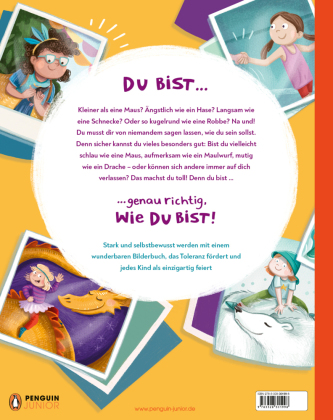 Ich bin doch ICH - genau richtig!