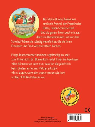 Der kleine Drache Kokosnuss - Drachenwitze für die Schule