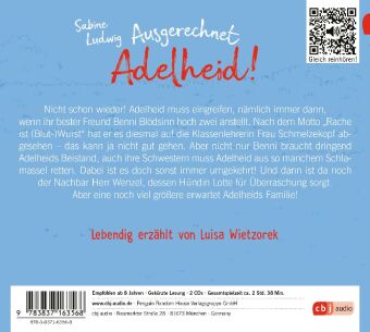 Ausgerechnet Adelheid! - Hunde hoch!,2 Audio-CD