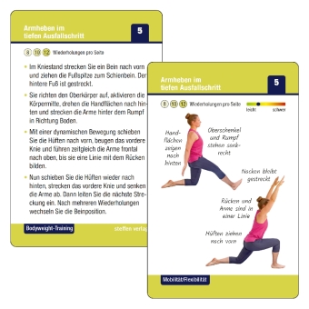 Trainingskarten Bodyweight-Training