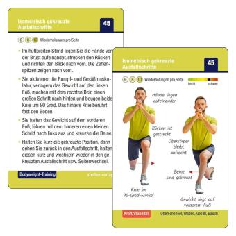 Trainingskarten Bodyweight-Training