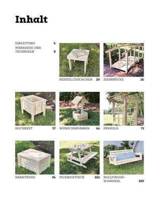 Gartenmöbel aus Holz