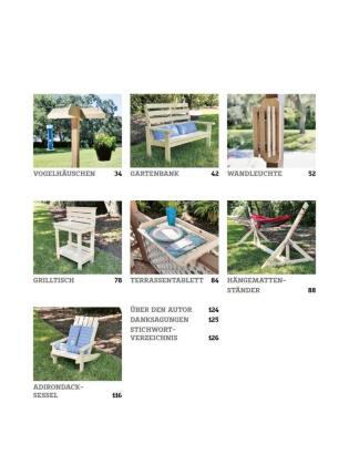 Gartenmöbel aus Holz