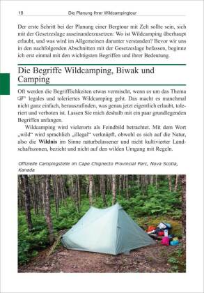 Wildcamping beim Bergwandern