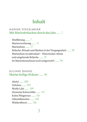 Marias heilige Kräuter