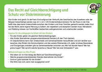 Schritt für Schritt zur Kinderrechte-Kita