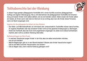 Schritt für Schritt zur Kinderrechte-Kita