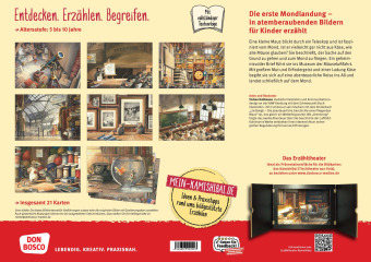 Armstrong. Die abenteuerliche Reise einer Maus zum Mond. Kamishibai Bildkartenset, m. 1 Beilage