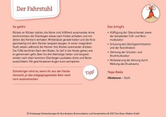 30 Kinderyoga-Partnerübungen für Koordination, Kommunikation und Konzentration