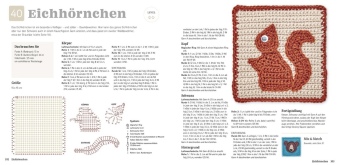 Tiere häkeln in Granny Squares