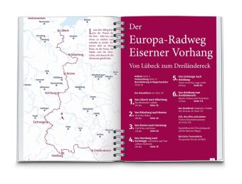 KOMPASS Radreiseführer Europa-Radweg Eiserner Vorhang / Deutsch-Deutscher Radweg